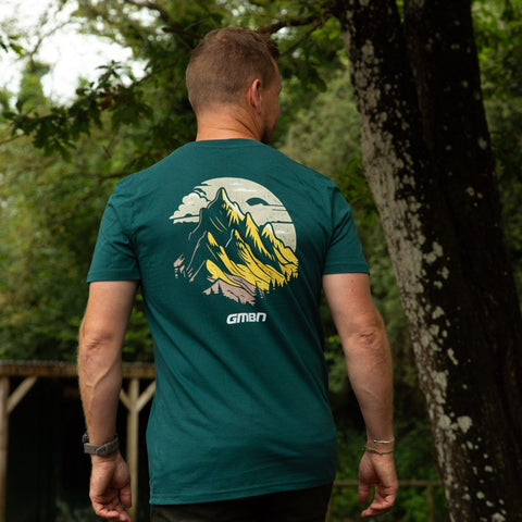 GMBN Sunset Ridge Green T-Shirt