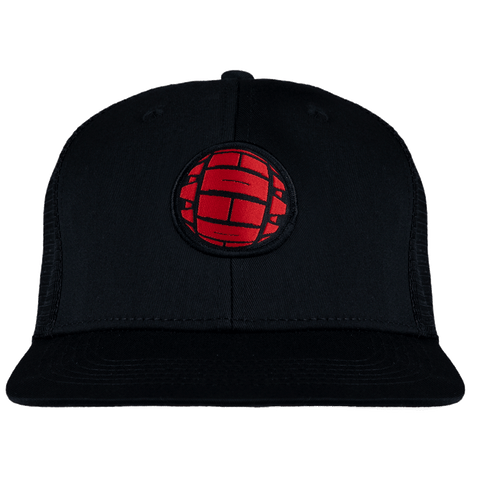 GMBN Globe Snapback Cap - Black