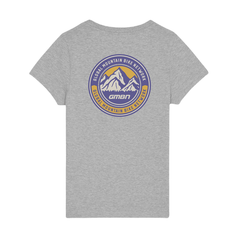 GMBN Rockies camiseta gris jaspeado para mujer