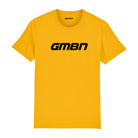 GMBN Word Logo T-Shirt - Yellow