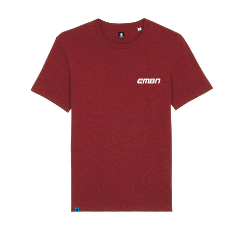EMBN Label Heather Burgundy T-Shirt