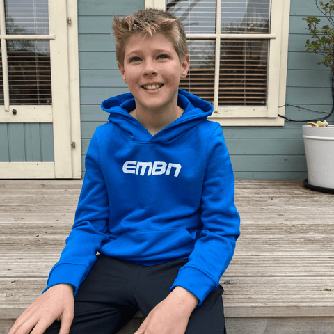 EMBN Youth Core Blue Hoodie