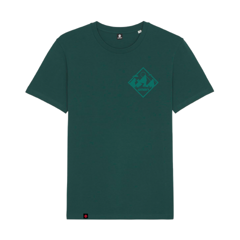 Camiseta GMBN Mountains - Verde vidriado