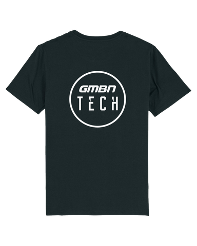 Camiseta negra GMBN Tech Channel - Negro