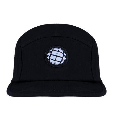 Cappellino GMBN Globe a 5 pannelli - nero 