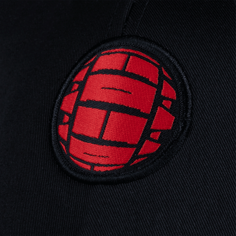 GMBN Globe Snapback Cap - Black