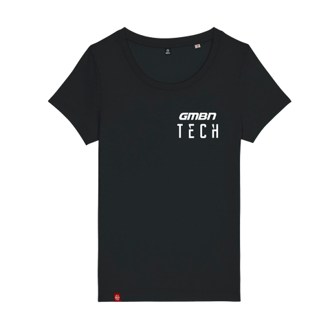GMBN Women's Tech Channel T-Shirt- Black
