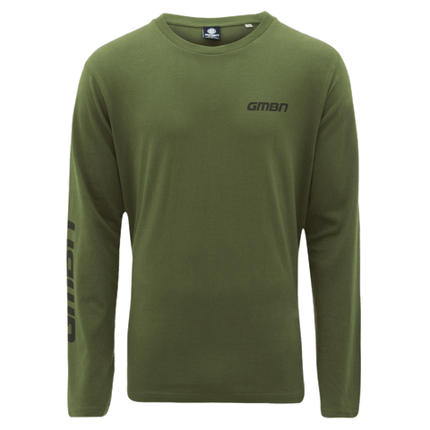 GMBN Label Long Sleeve T-Shirt - Khaki