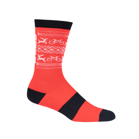 GMBN Christmas Socks - Red