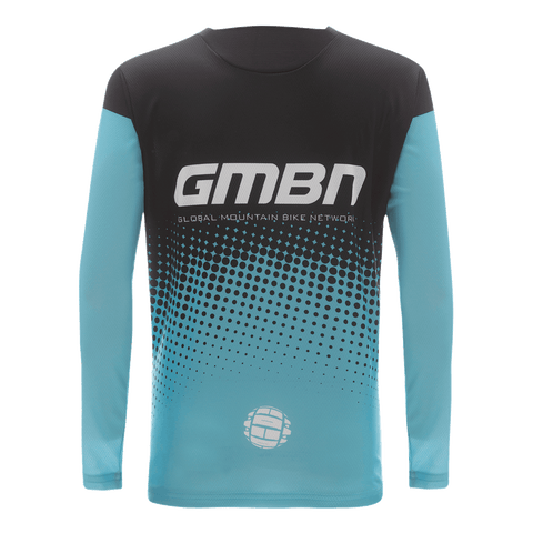 GMBN Kids Descent Jersey Long Sleeve - Gradient Blue