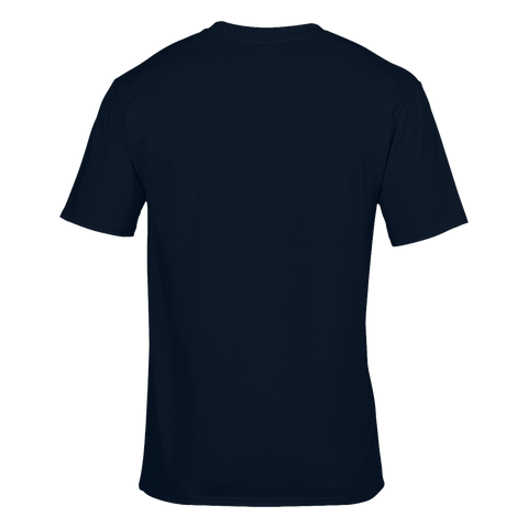 GMBN Classic T-Shirt - Navy Blue & Red