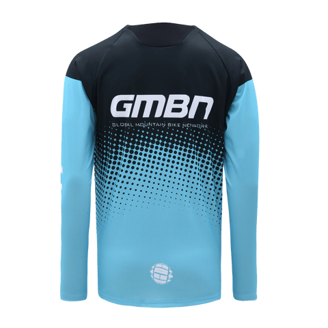GMBN Descent Jersey Long Sleeve - Gradient Blue
