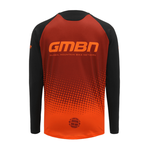 GMBN Descent Jersey Long Sleeve - Gradient Orange