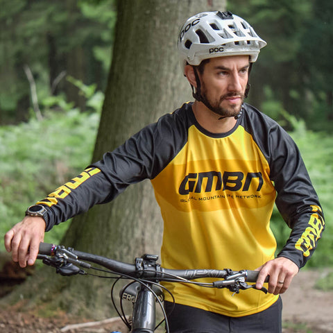 GMBN Descent Jersey Long Sleeve - Yellow