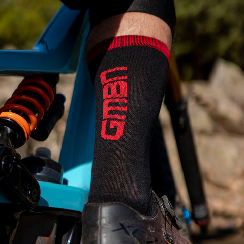 GMBN Socks - Red & Black