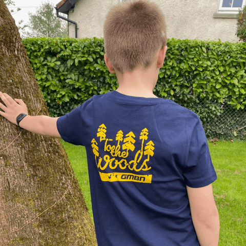 GMBN Kids To The Woods Tree Line Camiseta