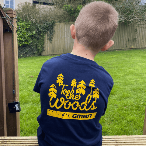 GMBN Kids To The Woods Tree Line Camiseta
