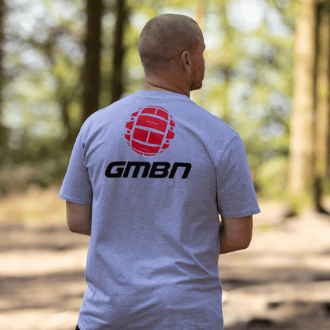 Camiseta clásica GMBN - Gris jaspeado