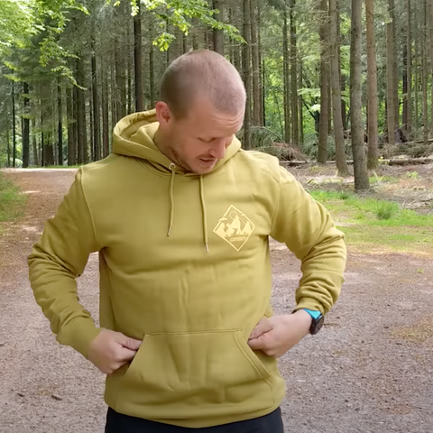 GMBN Mountains Hoodie - Olive