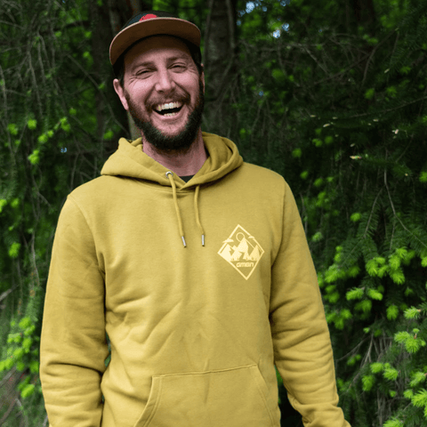 GMBN Mountains Hoodie - Olive