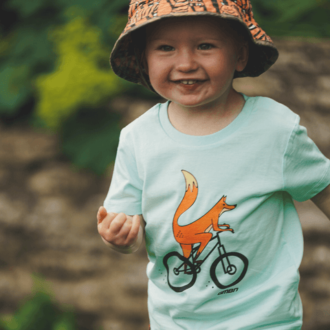 GMBN Maglietta per bambini con volpe