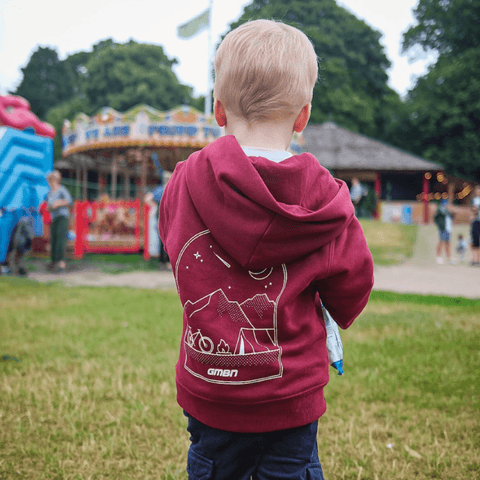 GMBN Kids Fireside Outline Hoodie