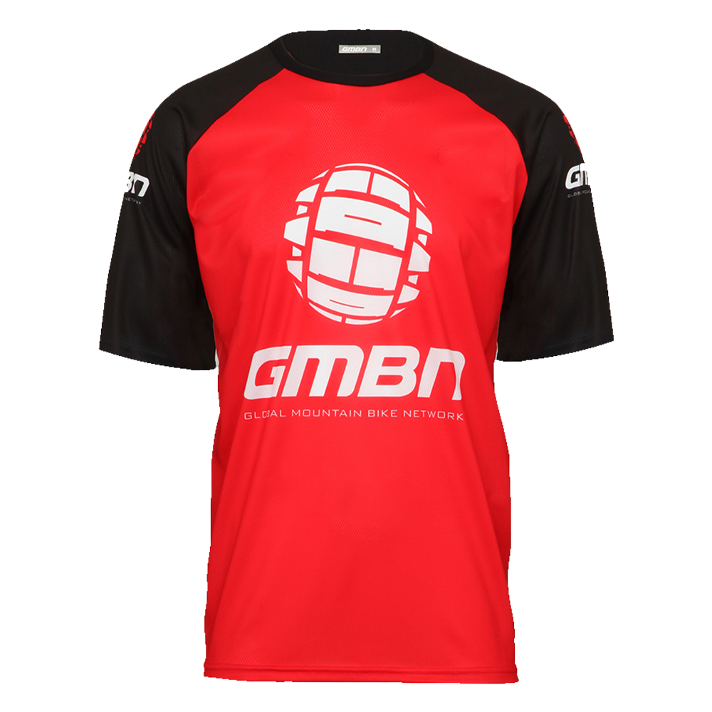 GMBN Park Jersey Short Sleeve Red Black