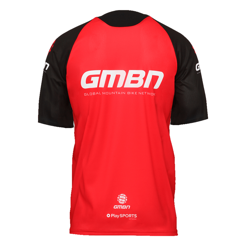GMBN Park Jersey Short Sleeve Red Black