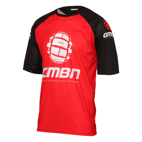GMBN Park Jersey Short Sleeve Red Black