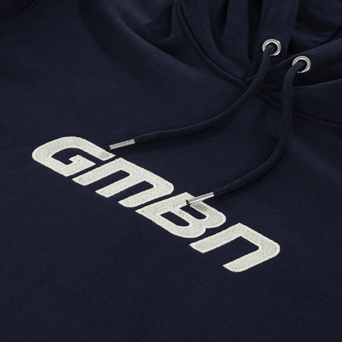 GMBN Embroidered Label Hoodie - Navy